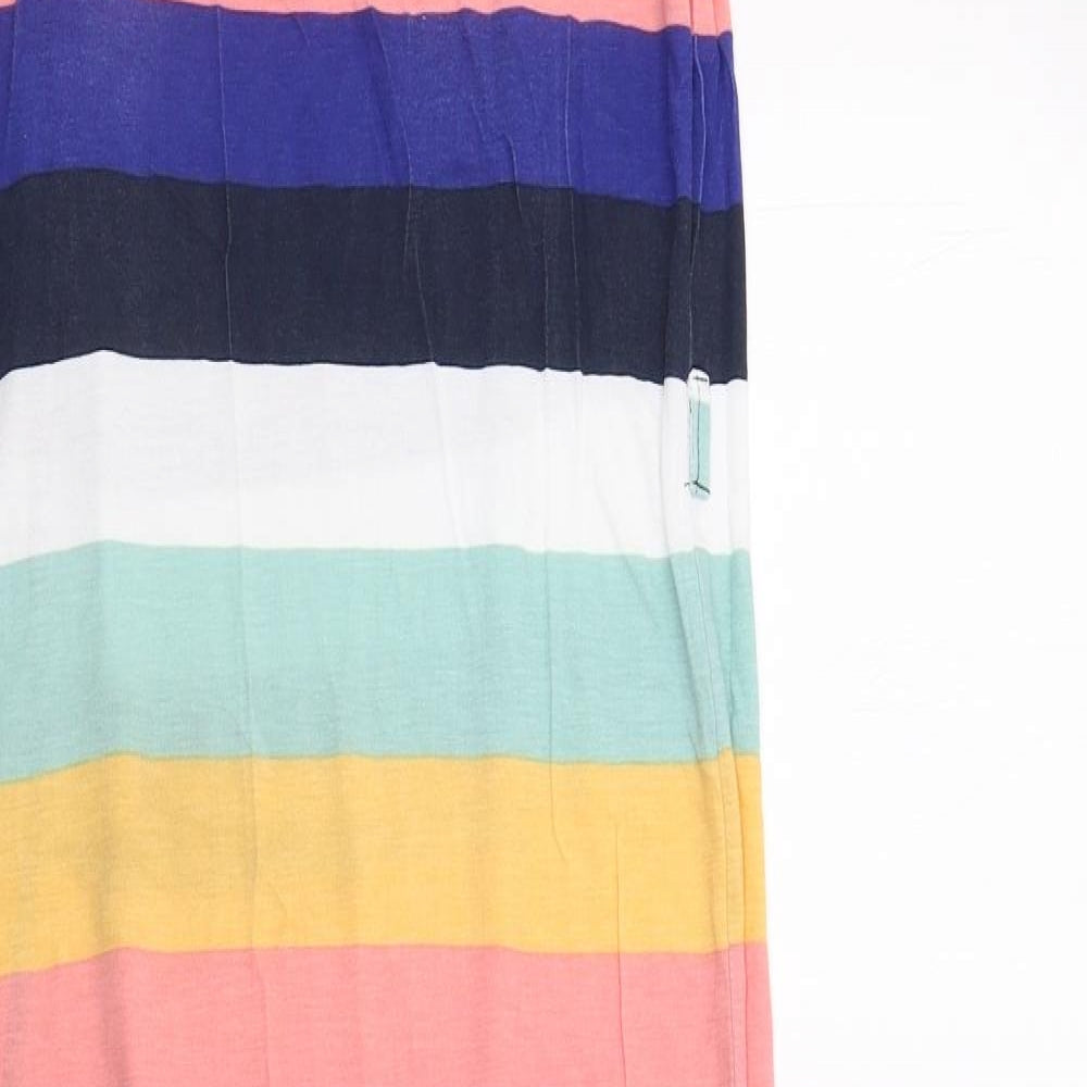 Studio Womens Multicoloured Striped  Tank Dress  Size 14