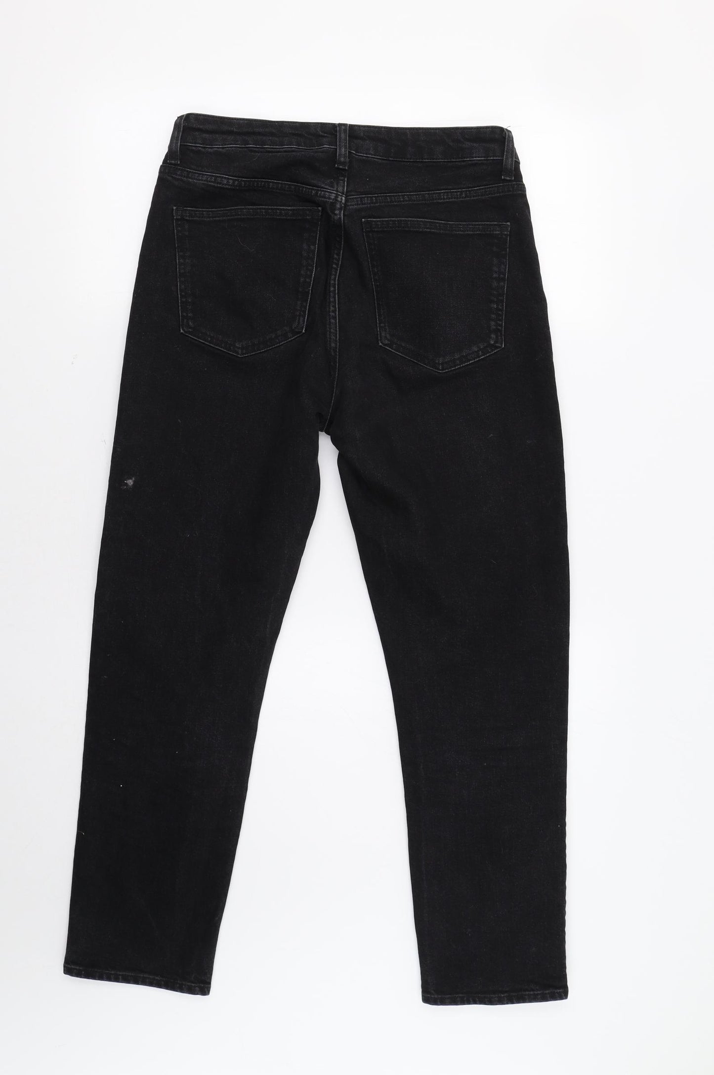 Zara Womens Black   Straight Jeans Size 10 L29 in