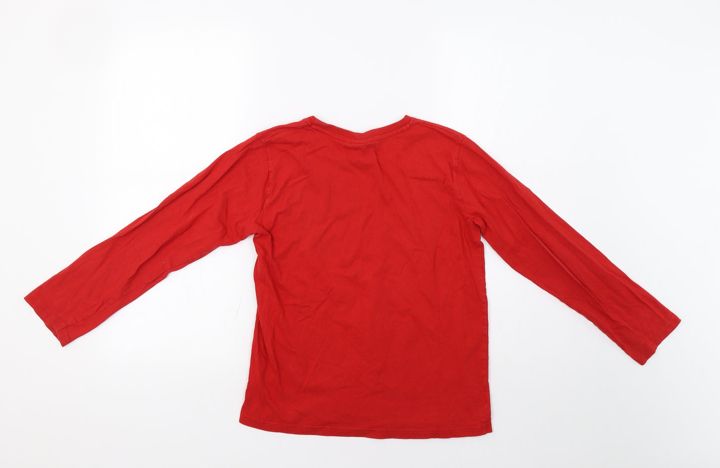 Tymania Girls Red   Basic T-Shirt Size 12 Years  - Garfield