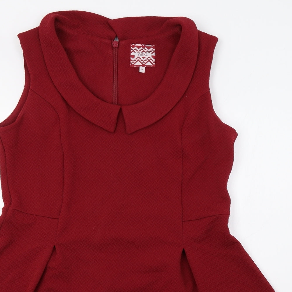 NEXT Womens Red   Fit & Flare  Size 16