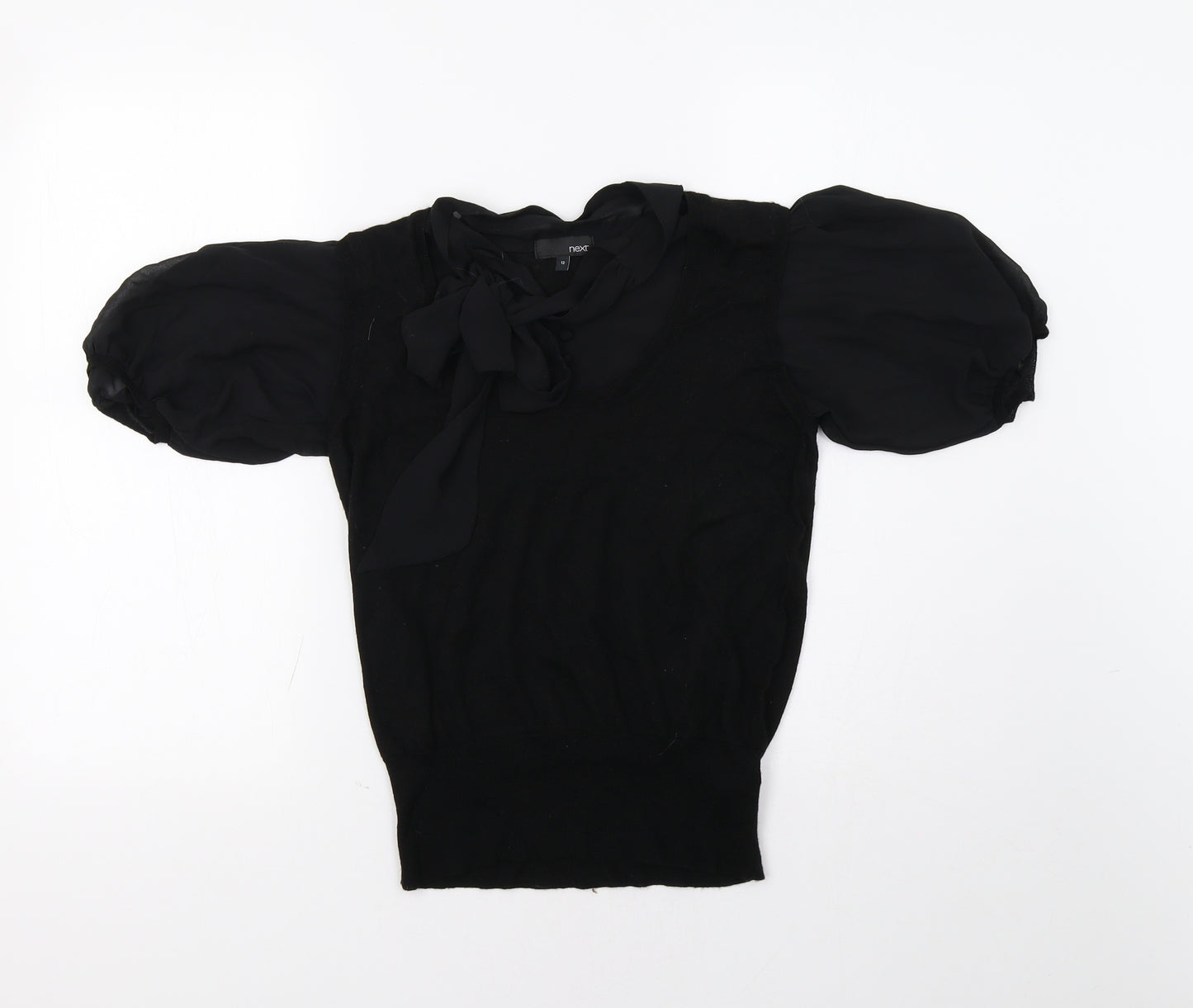 NEXT Womens Black   Pullover Jumper Size 12