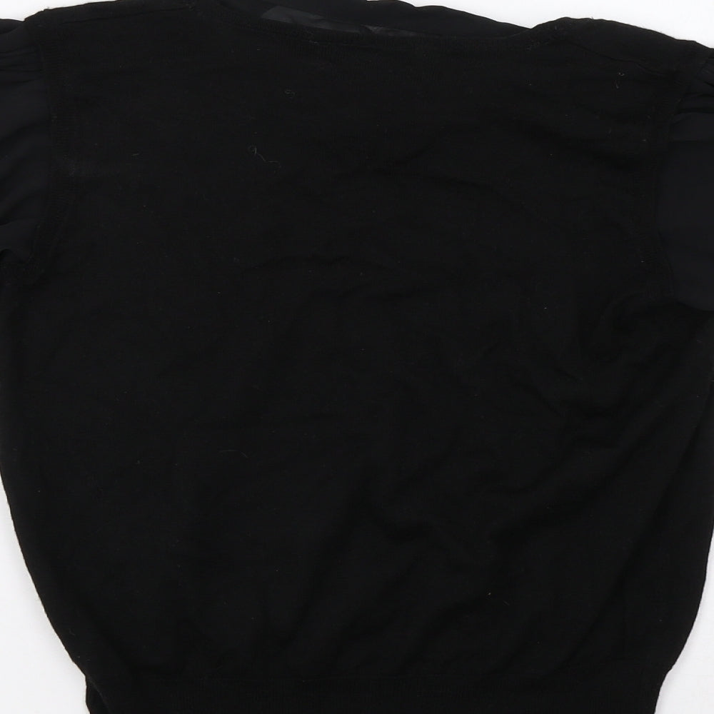 NEXT Womens Black   Pullover Jumper Size 12