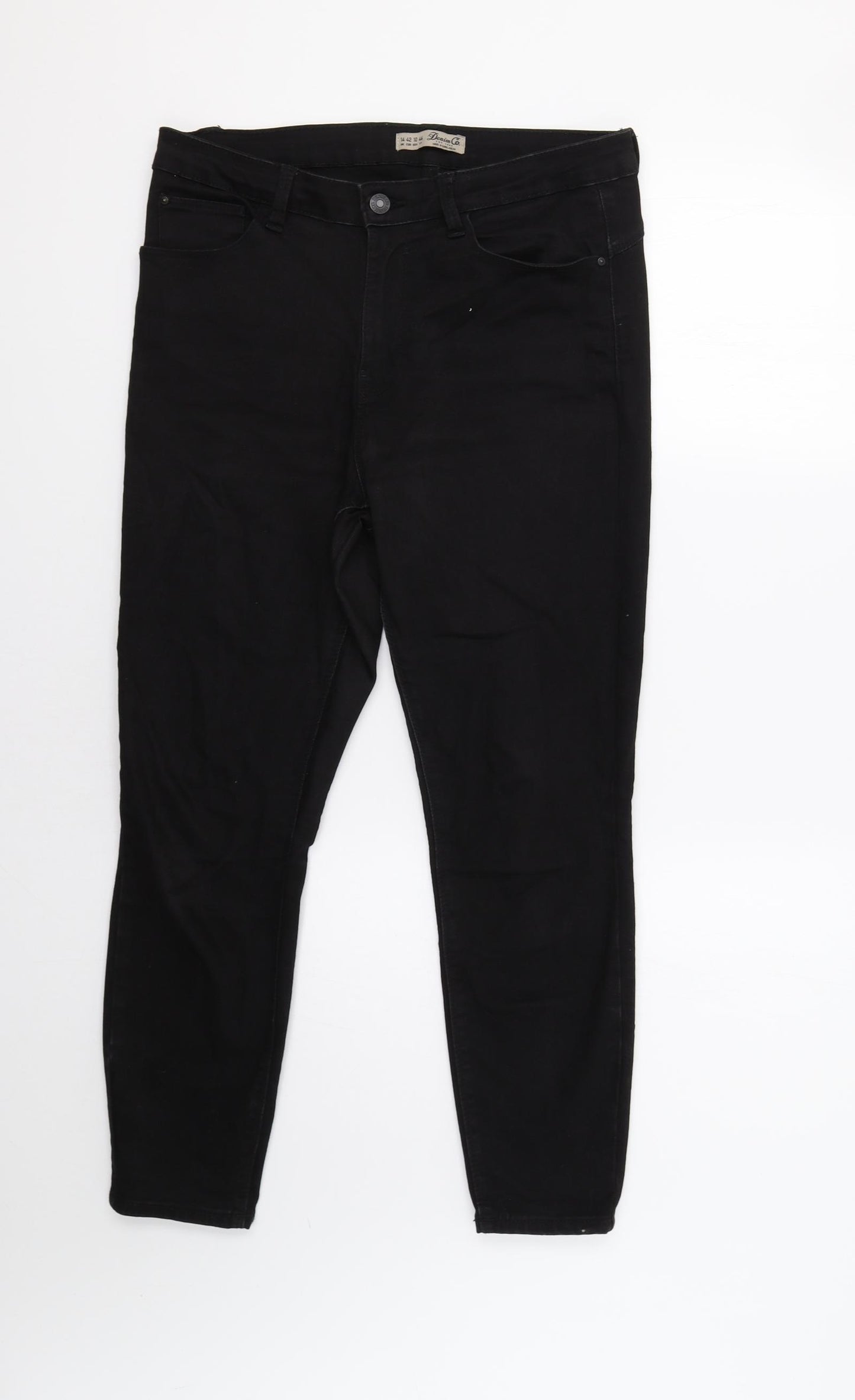 Primark Womens Black   Skinny Jeans Size 14 L28 in