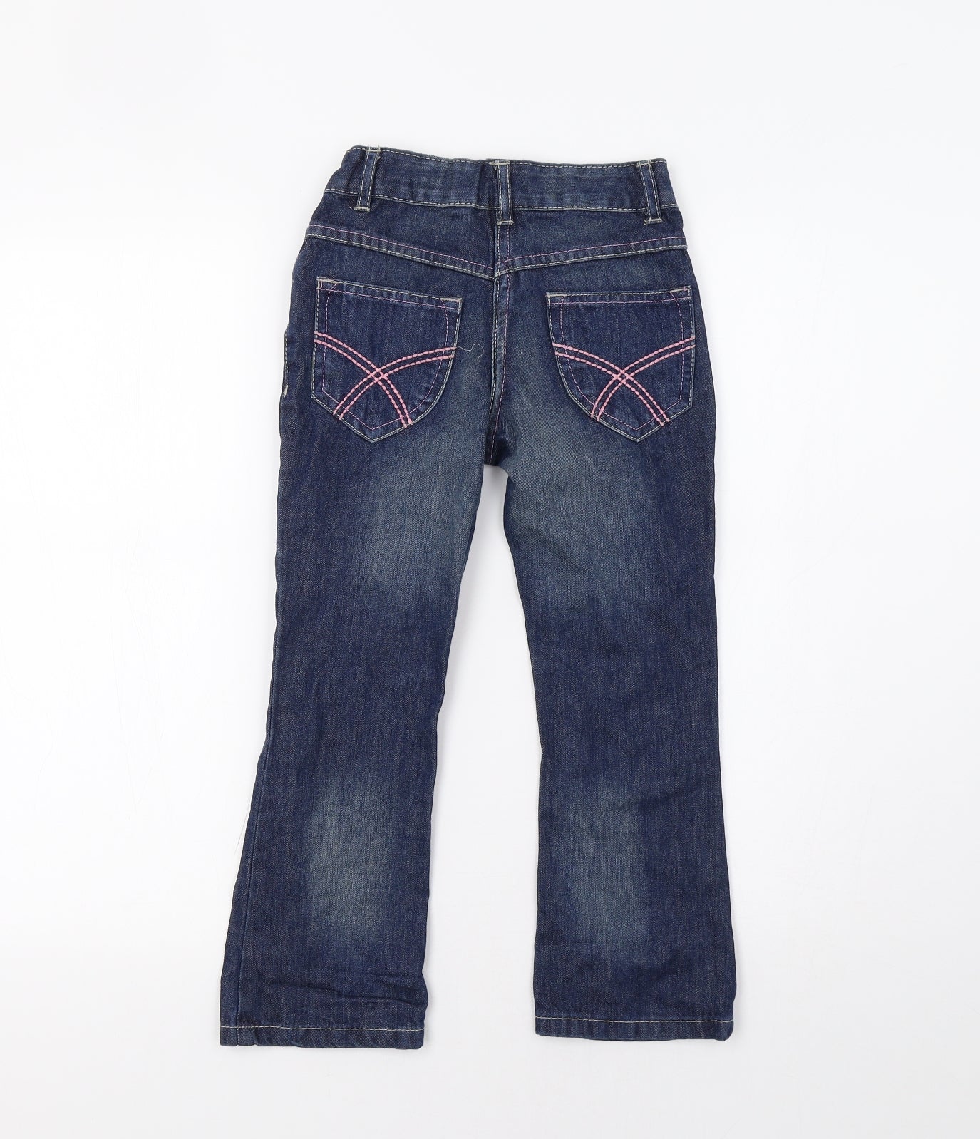 George Girls Blue   Bootcut Jeans Size 6-7 Years