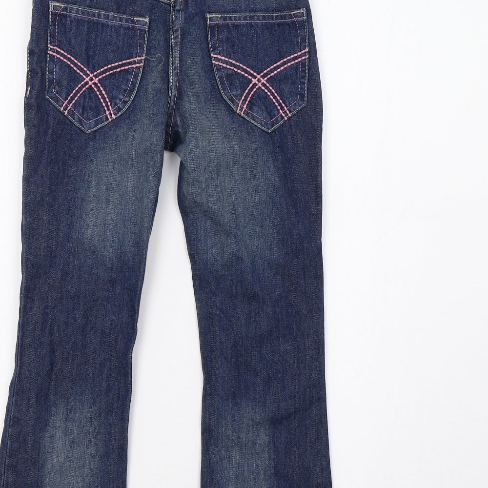 George Girls Blue   Bootcut Jeans Size 6-7 Years