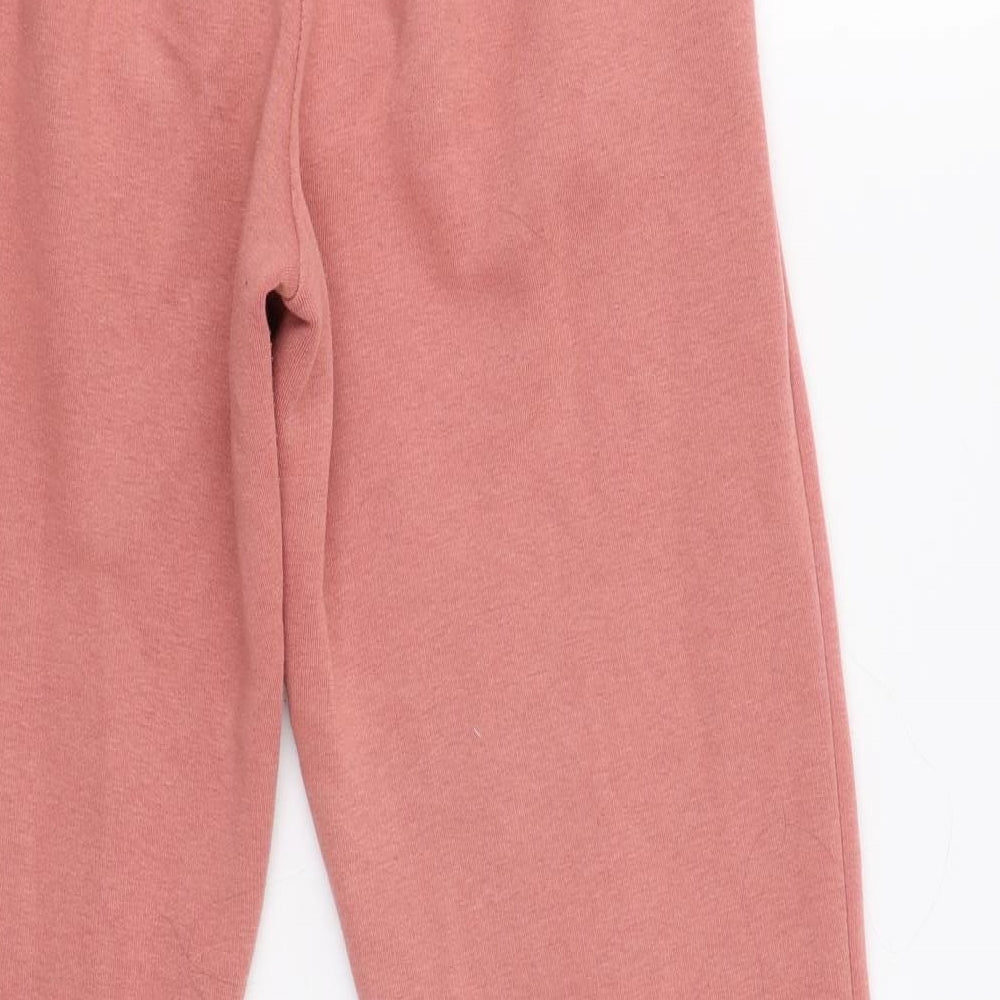 PRETTYLITTLETHING Womens Pink   Jogger Trousers Size XS