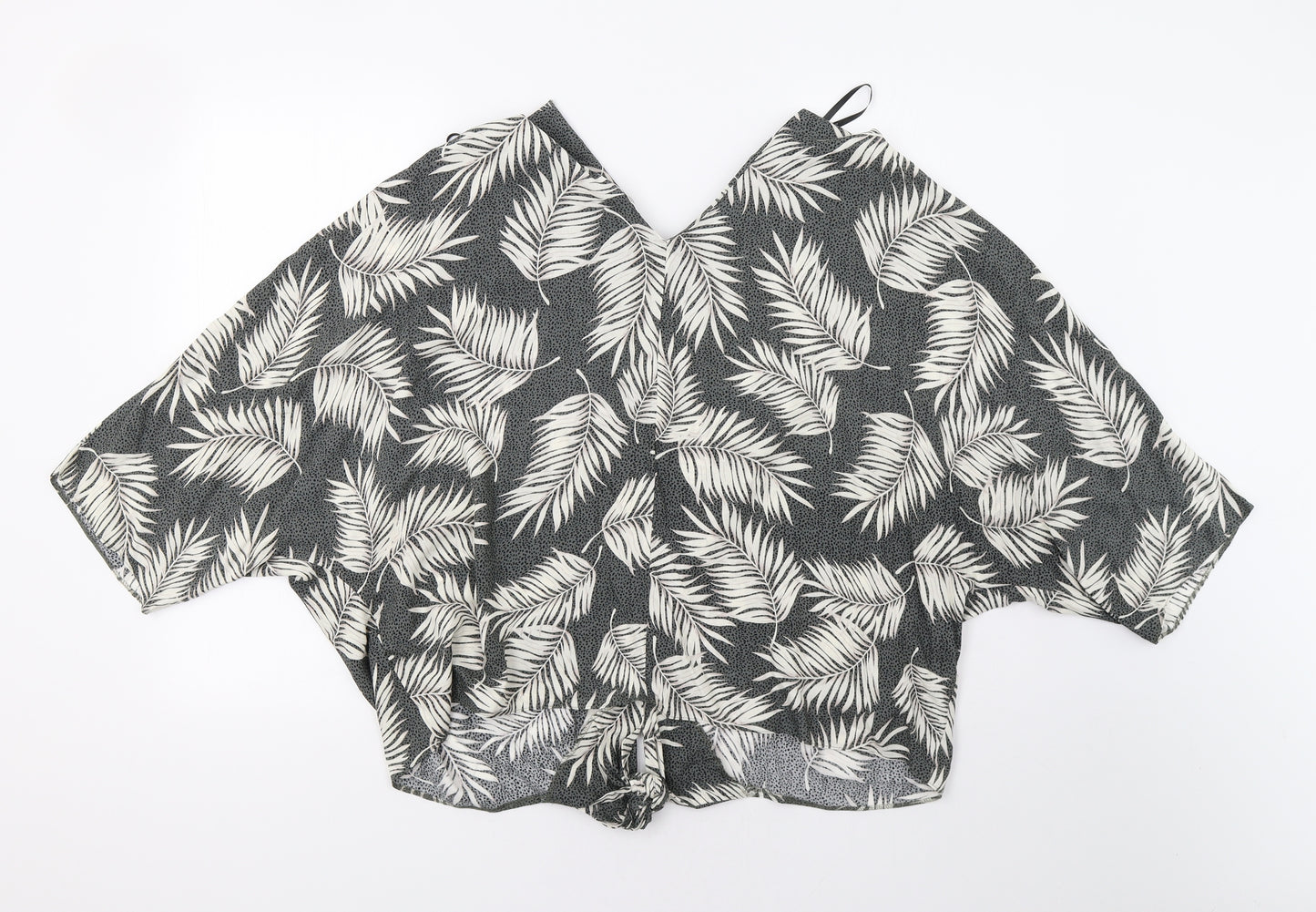 Primark Womens Green Floral  Tunic Blouse Size 18