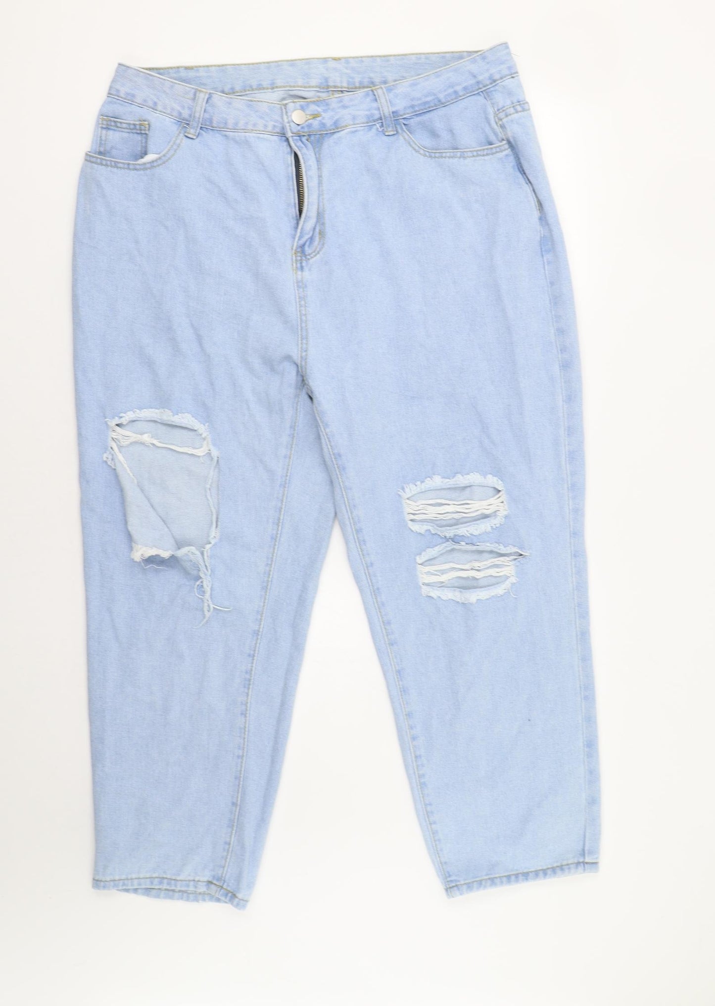 SheIn Womens Blue   Mom Jeans Size XL L26 in