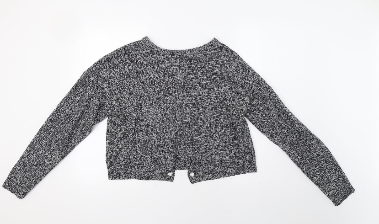 Brave Soul Womens Grey   Pullover Jumper Size M  - Open Back