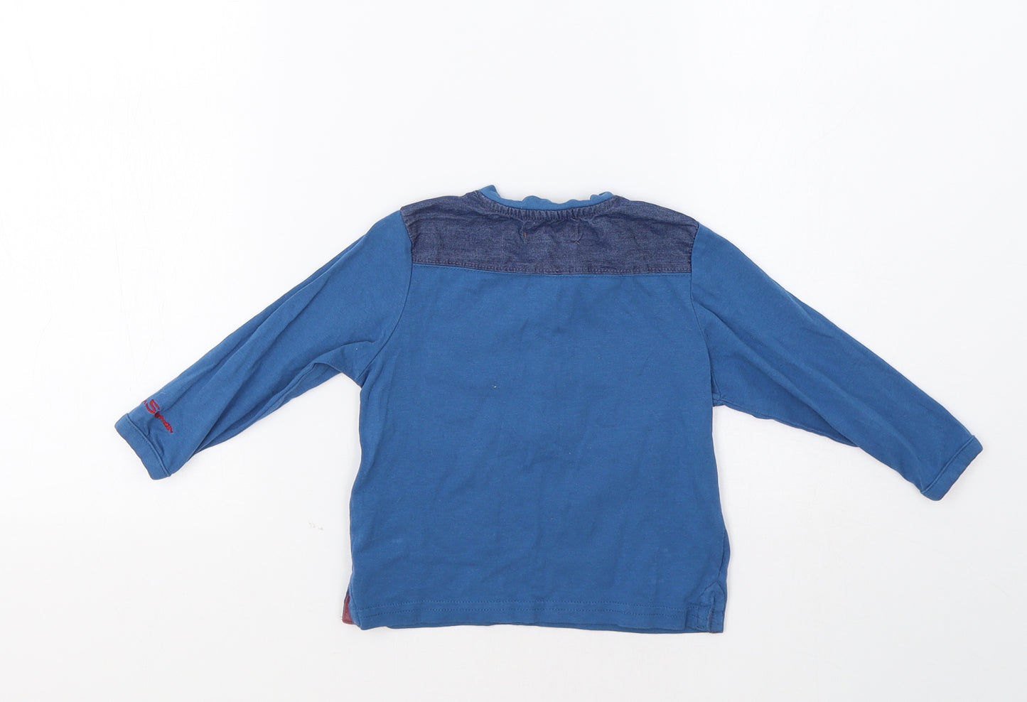 Ben Sherman Baby Blue   Basic T-Shirt Size 6-9 Months  - Car