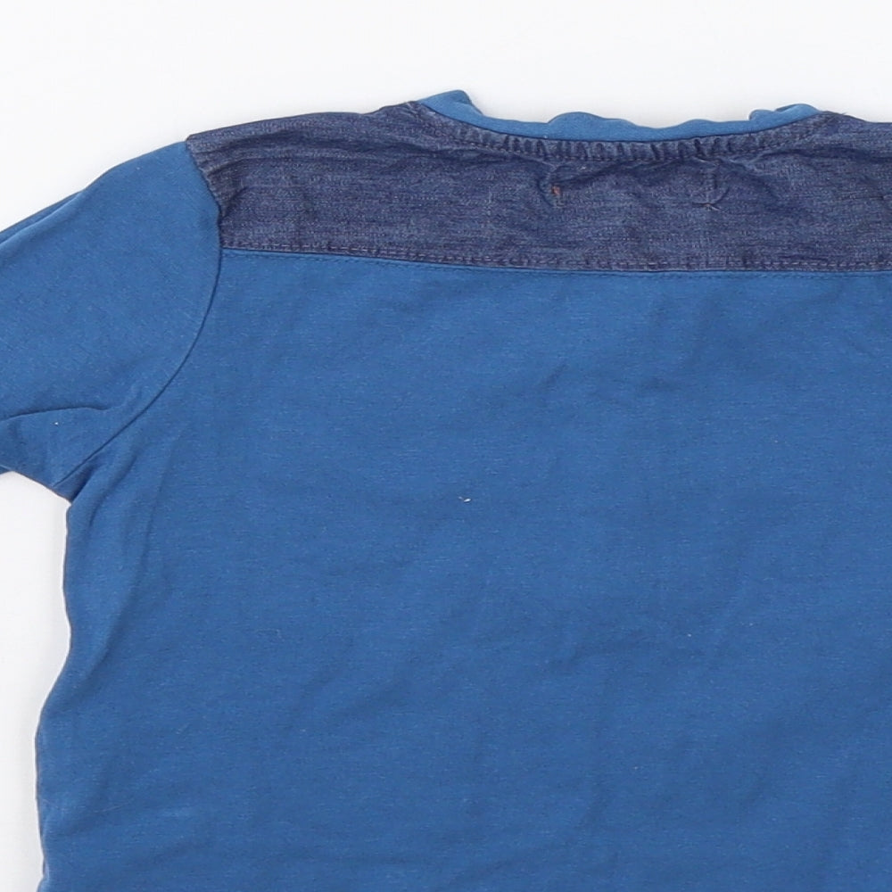 Ben Sherman Baby Blue   Basic T-Shirt Size 6-9 Months  - Car