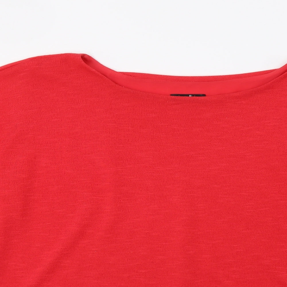 Wallis Womens Red   Pullover Jumper Size XL