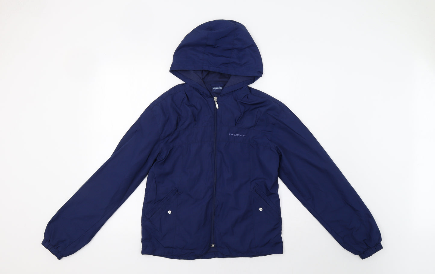 LA Gear Womens Blue   Windbreaker Jacket Size 12