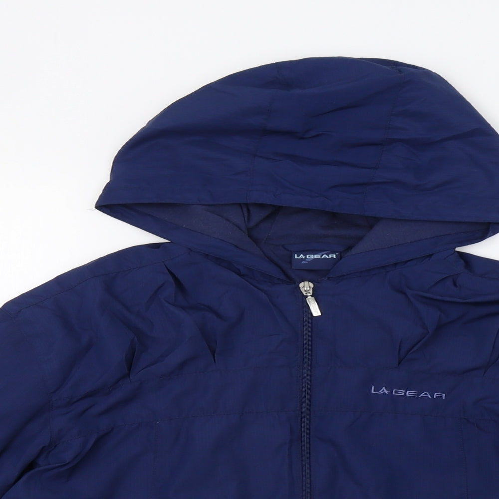 LA Gear Womens Blue   Windbreaker Jacket Size 12