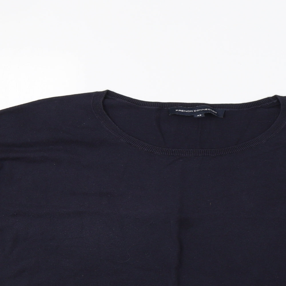 French Connection Womens Blue   Pullover Jumper Size XS