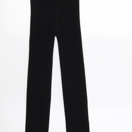 Primark Womens Black   Jogger Leggings Size L L28 in - Fluffy Lining
