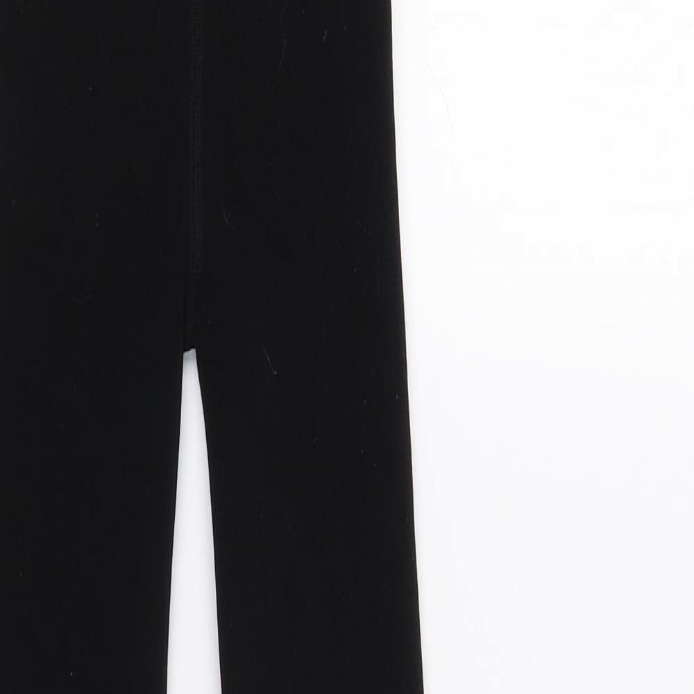 Primark Womens Black   Jogger Leggings Size L L28 in - Fluffy Lining