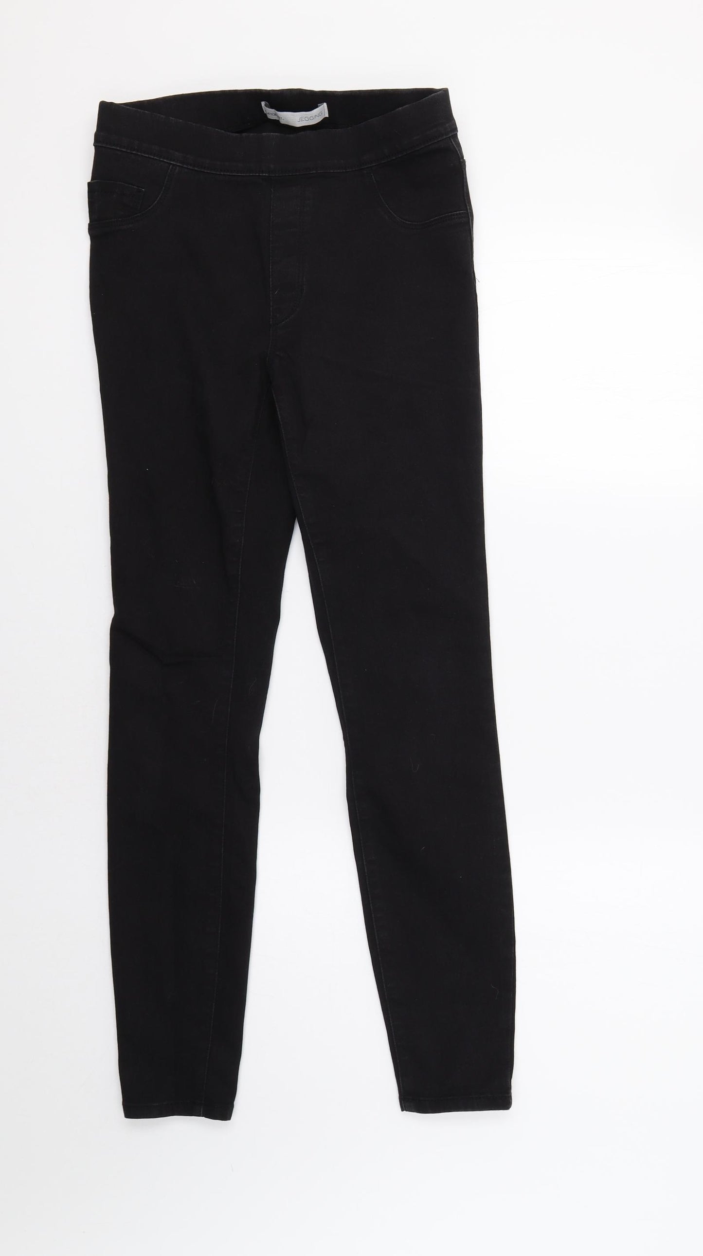 George Womens Black   Jegging Trousers Size 8 L29 in