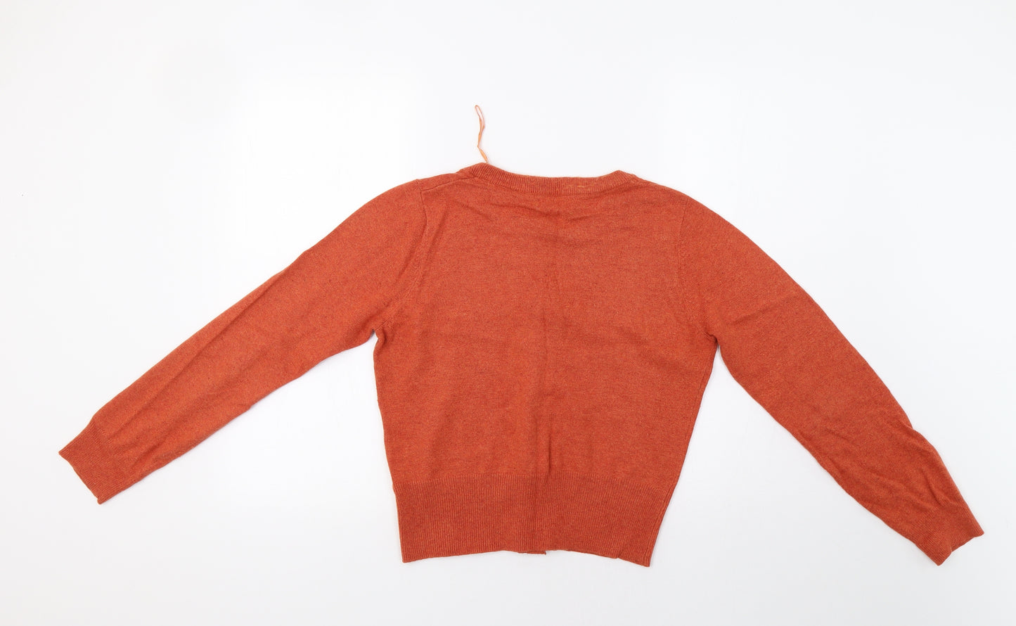 Monsoon Womens Orange   Cardigan Jumper Size M