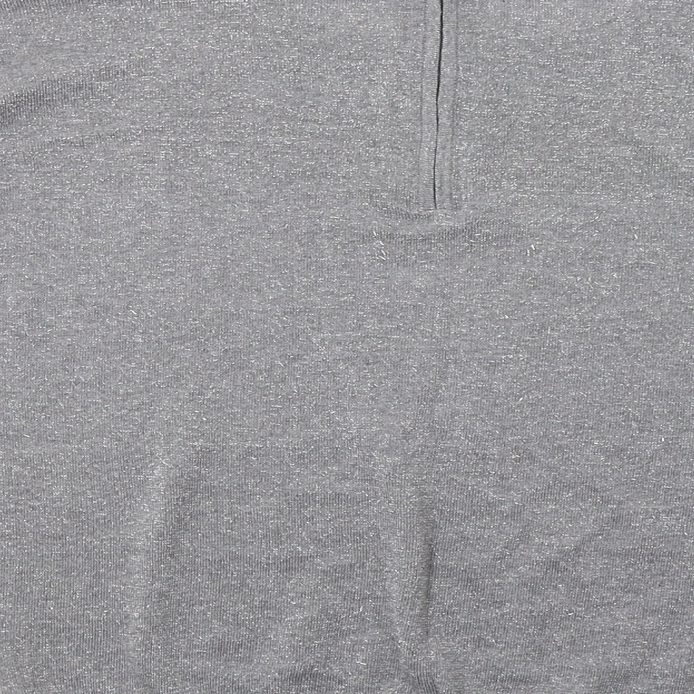 Wallis Womens Silver   Pullover Jumper Size S