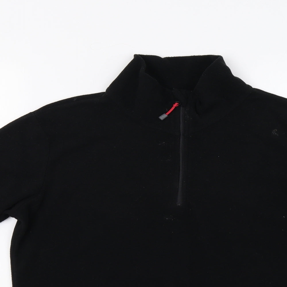 Gelert Womens Black   Henley Sweatshirt Size 12