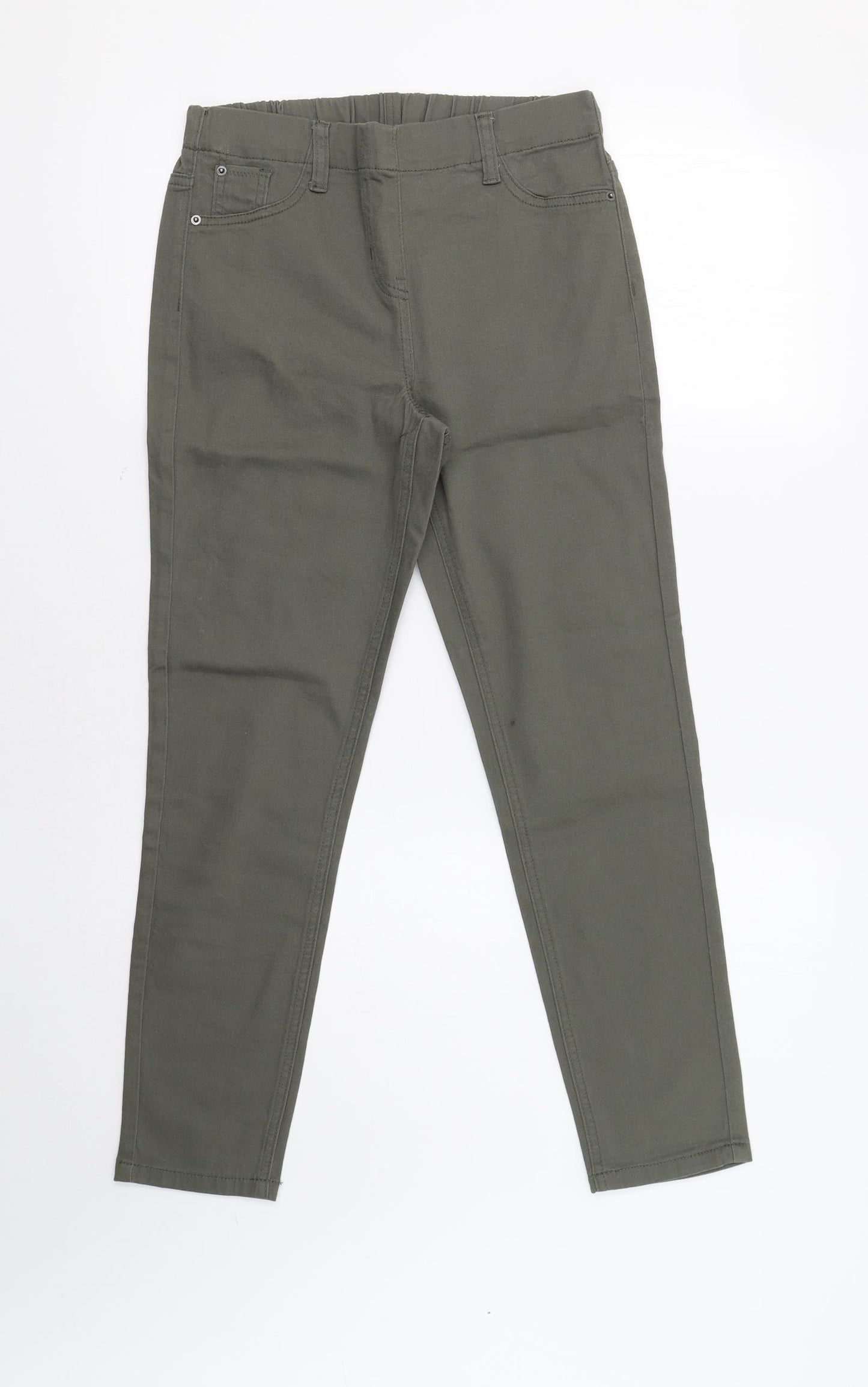 BHS Womens Green   Jegging Jeans Size 12 L24 in