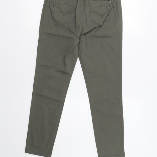 BHS Womens Green   Jegging Jeans Size 12 L24 in
