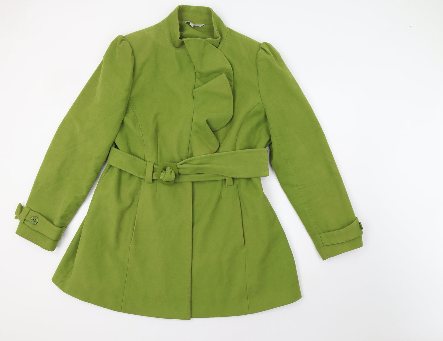 Red Herring Womens Green   Pea Coat Coat Size 18