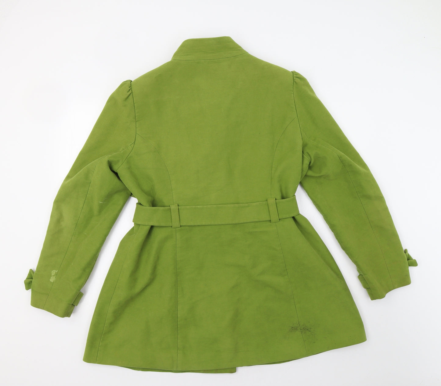 Red Herring Womens Green   Pea Coat Coat Size 18