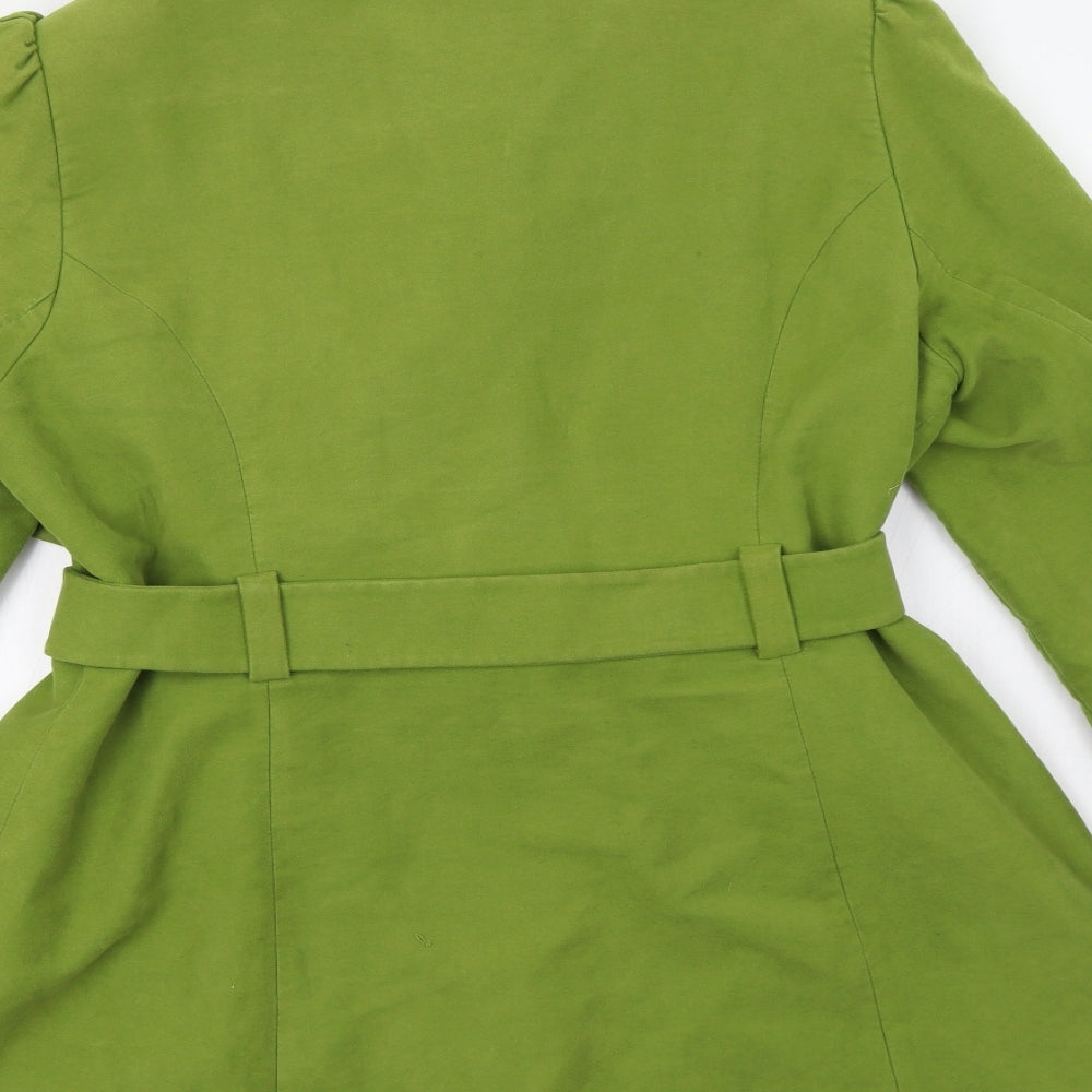 Red Herring Womens Green   Pea Coat Coat Size 18