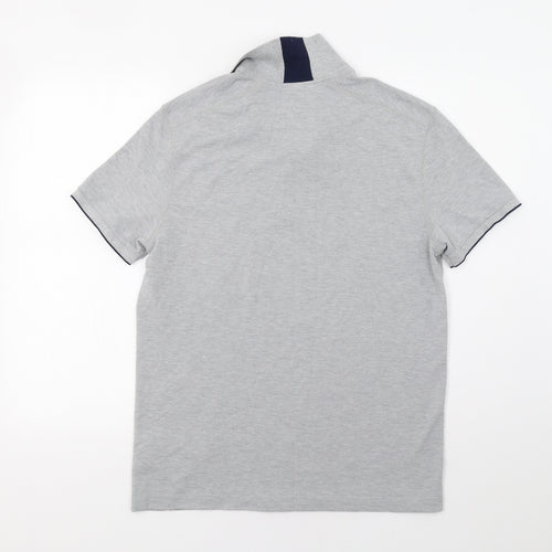 Lacoste Mens Grey    Polo Size M