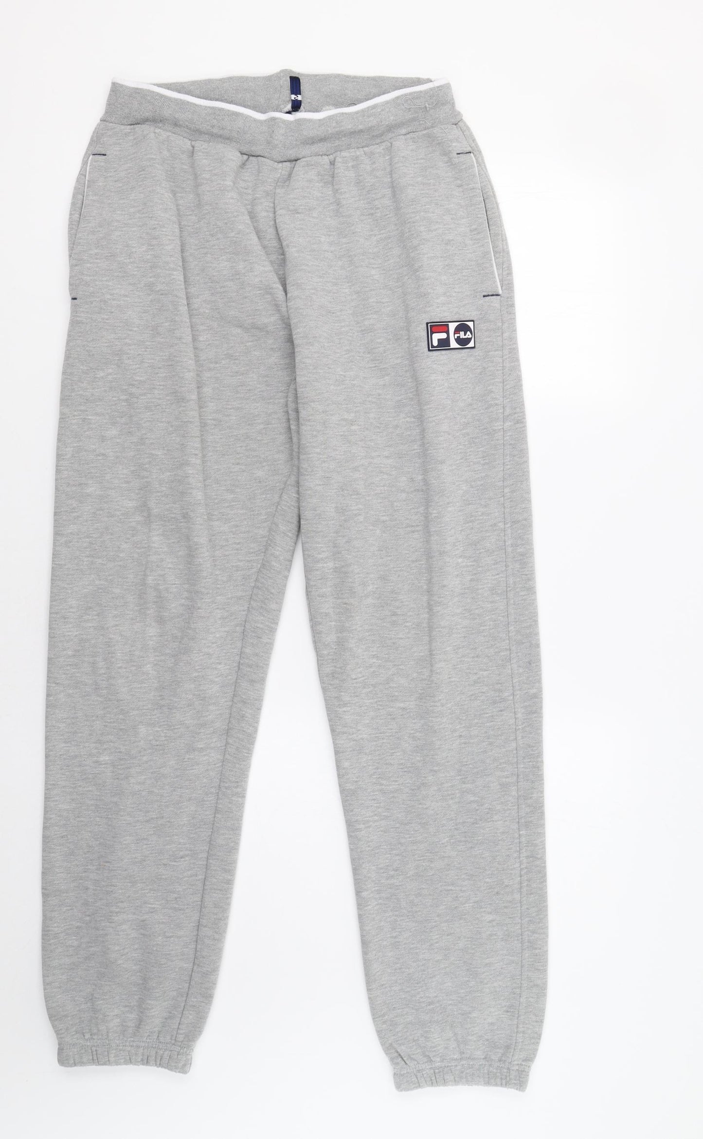 FILA Mens Grey   Jogger Trousers Size S L31 in