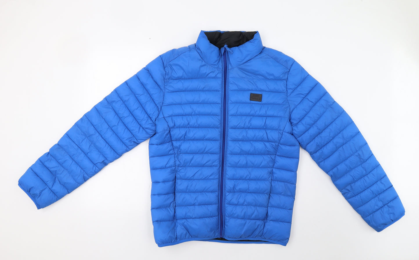 Blend Mens Blue   Puffer Jacket Jacket Size L
