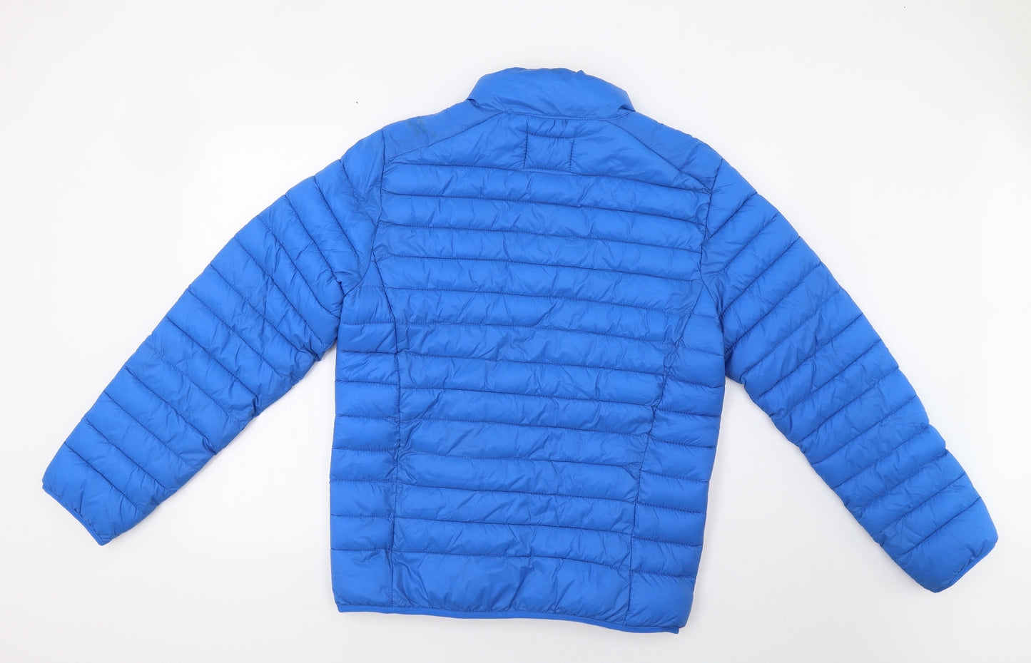 Blend Mens Blue   Puffer Jacket Jacket Size L