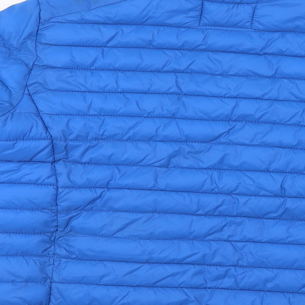 Blend Mens Blue   Puffer Jacket Jacket Size L