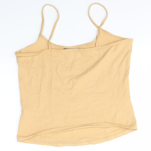 Boohoo Womens Brown   Camisole Blouse Size 12