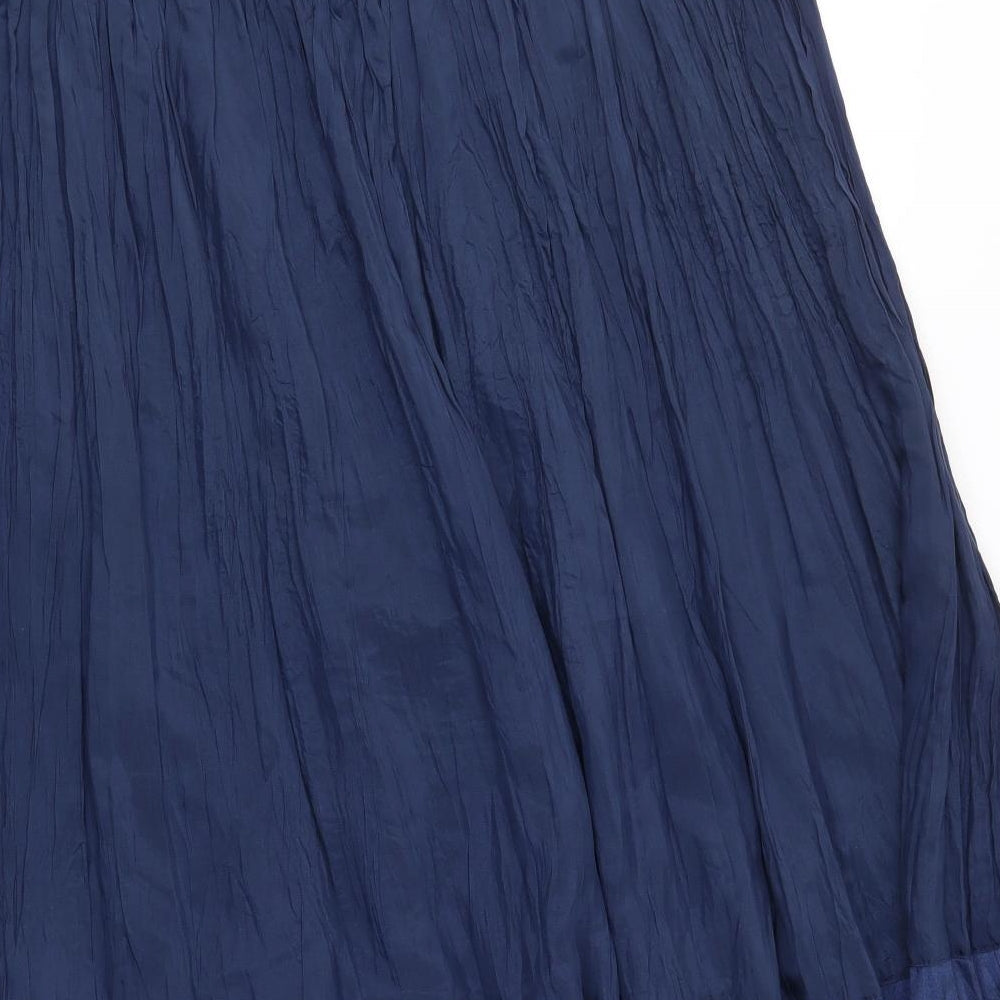 FRED & FLO Womens Blue   A-Line Skirt Size 16