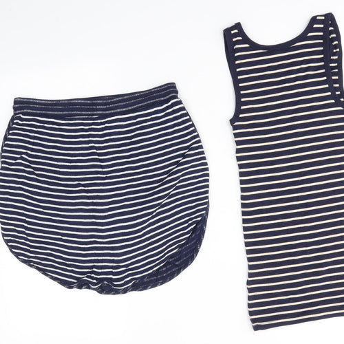 Gap Womens Blue Striped  Mini Skirt Size XS