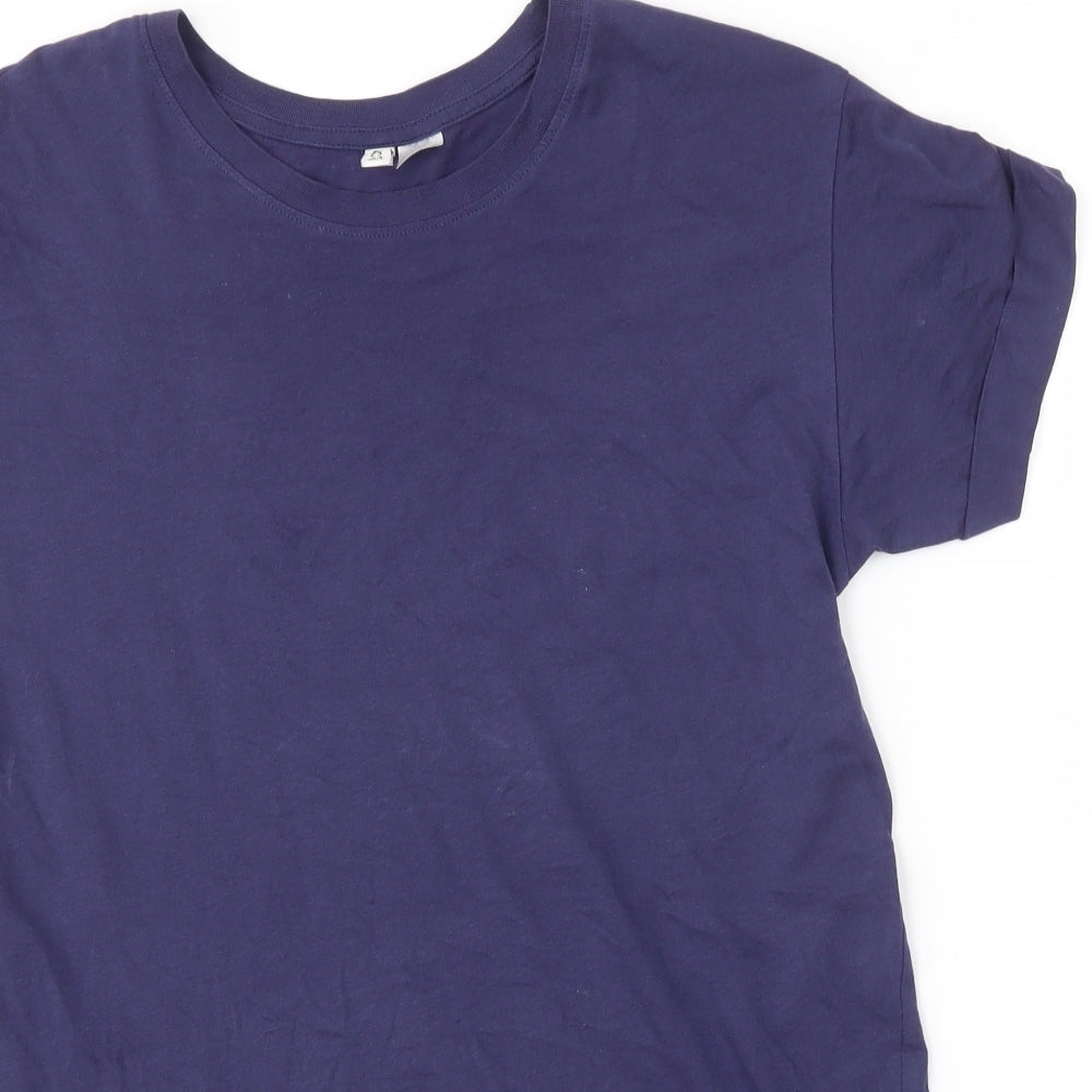 H&M Mens Blue    T-Shirt Size XS