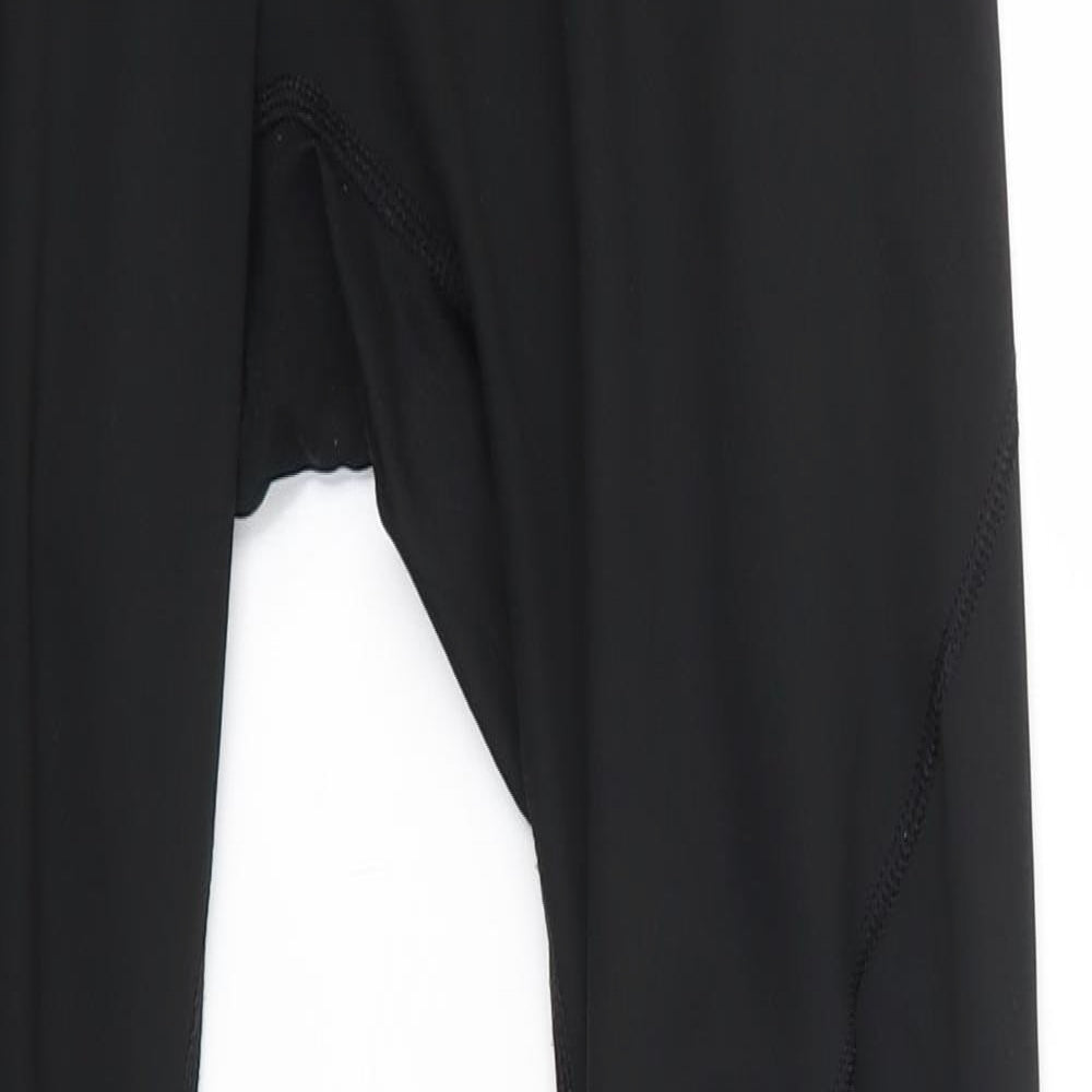 adidas Mens Black   Compression Leggings Size M L28 in