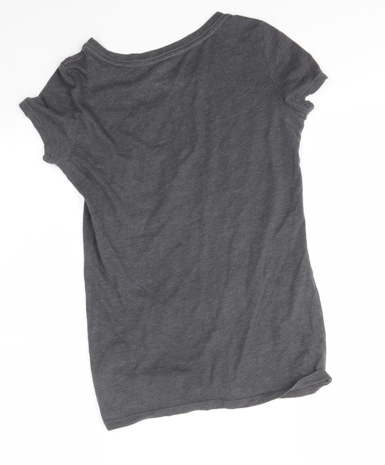 American Eagle Outfitters Womens Grey   Basic T-Shirt Size XS