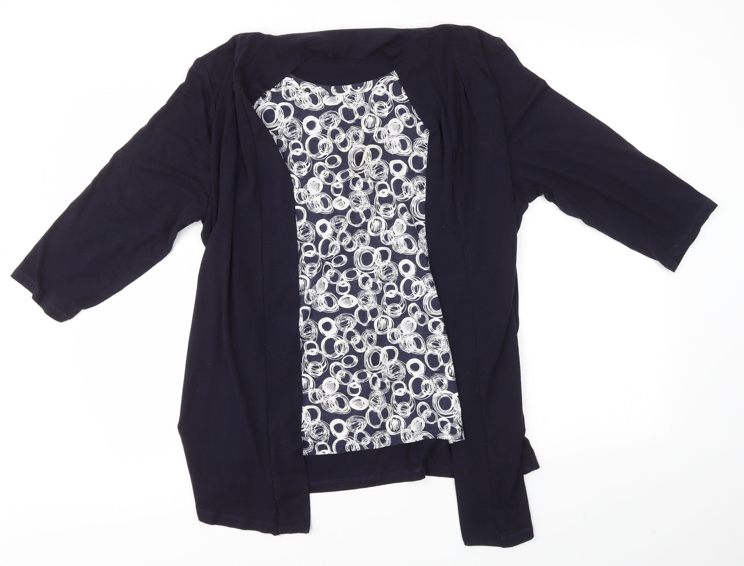TIGI Womens Blue   Cardigan Jumper Size 14