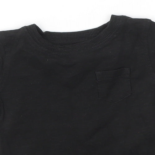 NEXT Baby Black   Basic T-Shirt Size 3-6 Months