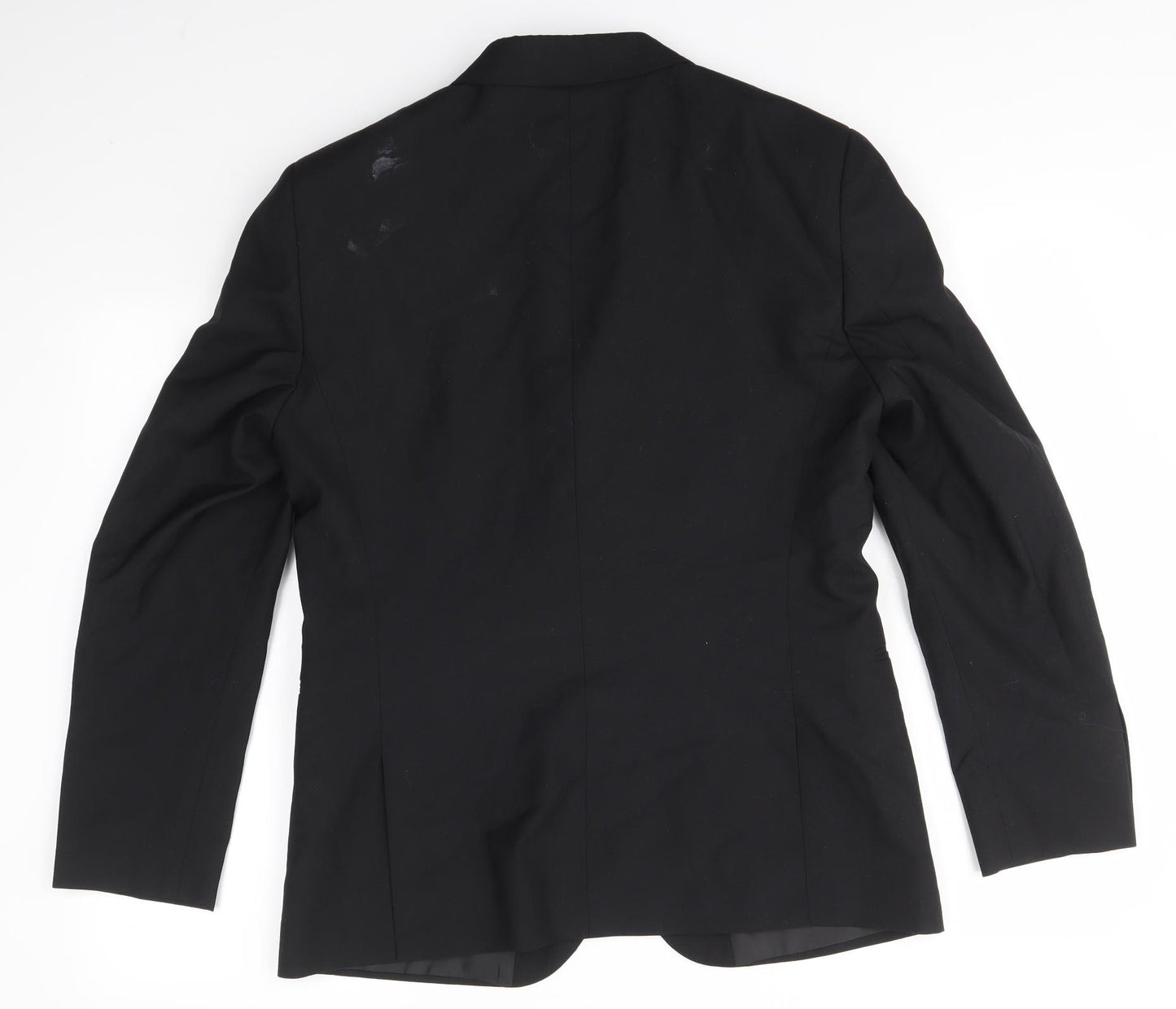 T.M.Lewin Mens Black   Jacket Suit Jacket Size 36