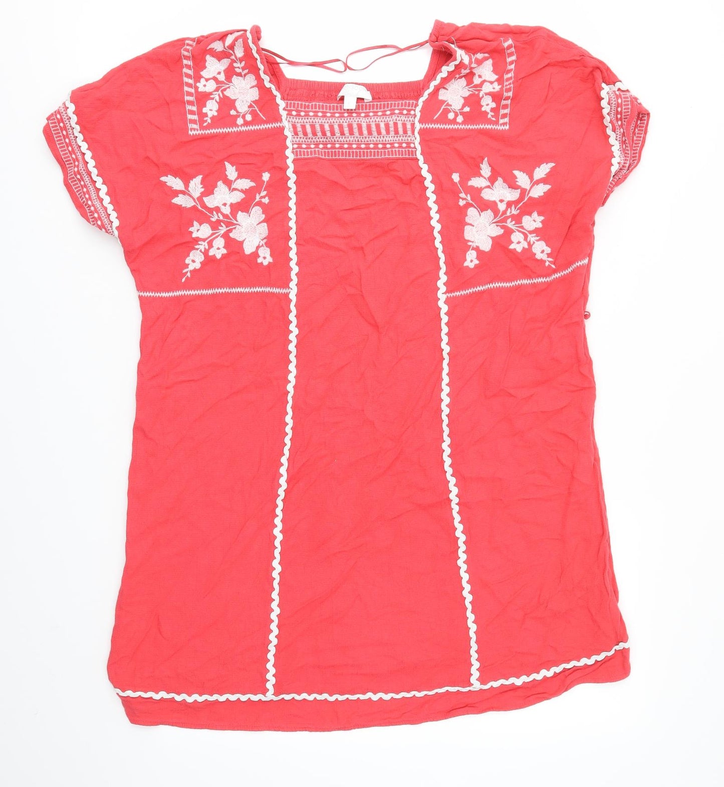Monsoon Womens Pink   T-Shirt Dress  Size L  - BEACH