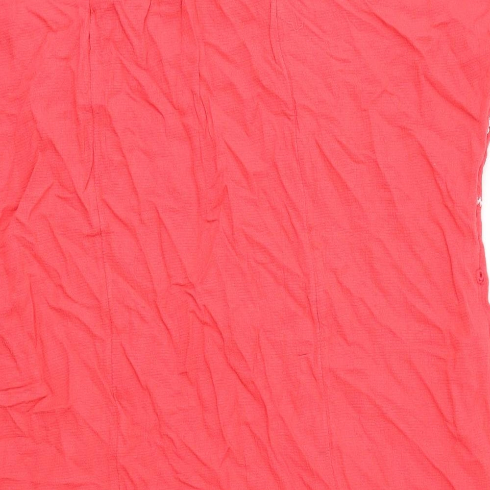 Monsoon Womens Pink   T-Shirt Dress  Size L  - BEACH
