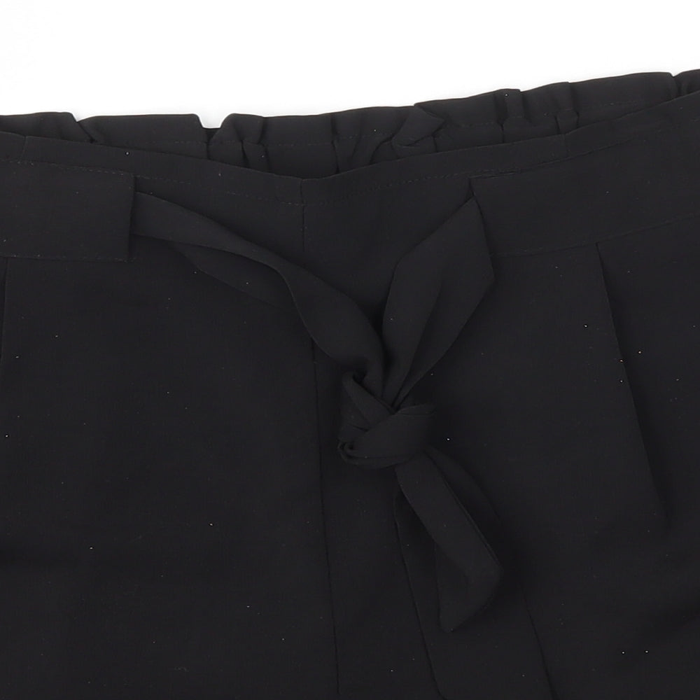 New Look Womens Black   Boyfriend Shorts Size 12