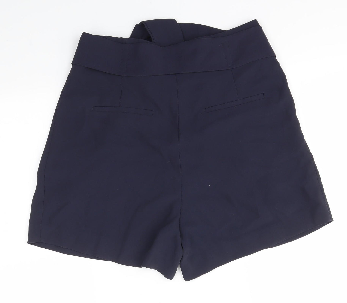 H&M Womens Blue   Boyfriend Shorts Size 14