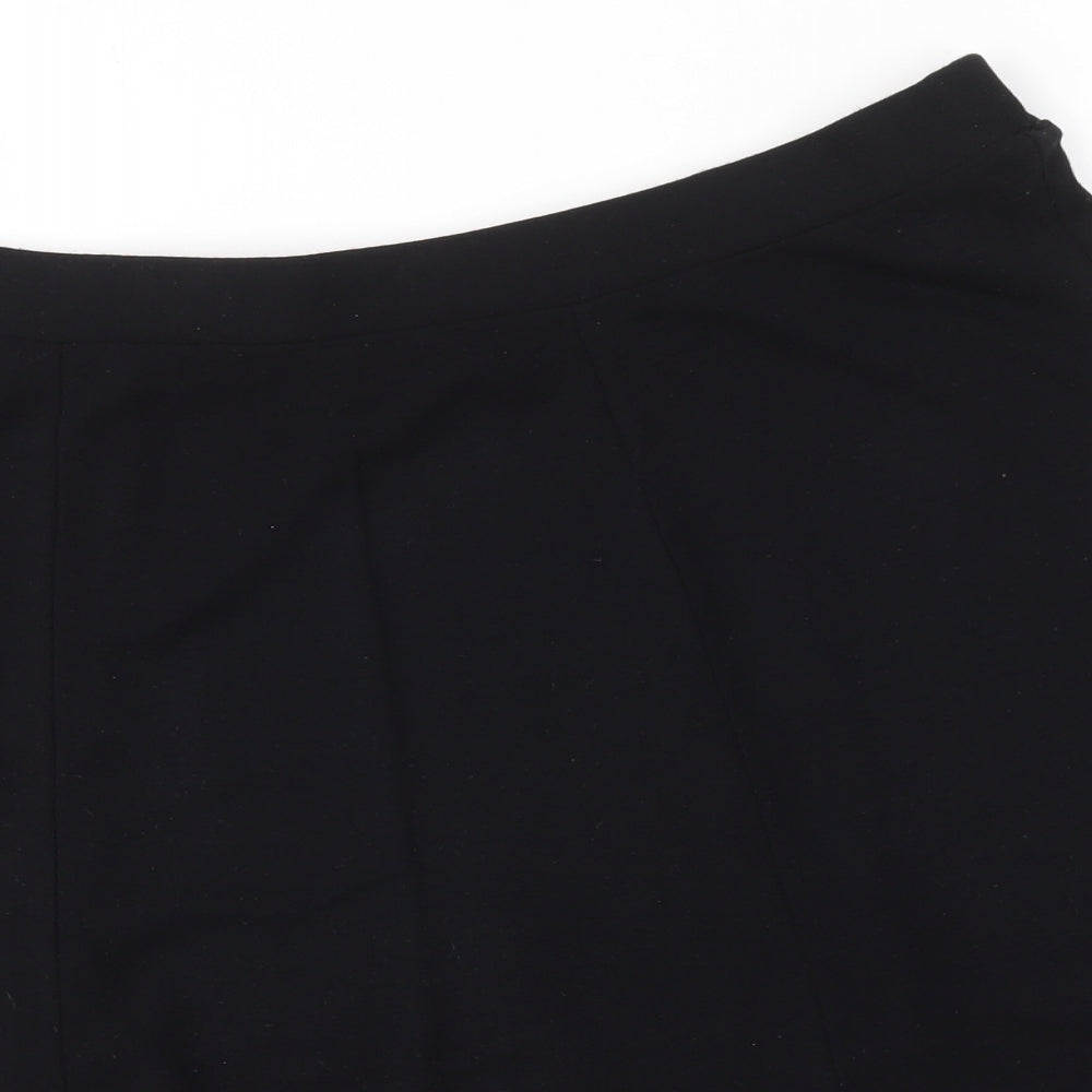 Bonmarché Womens Black   A-Line Skirt Size 18