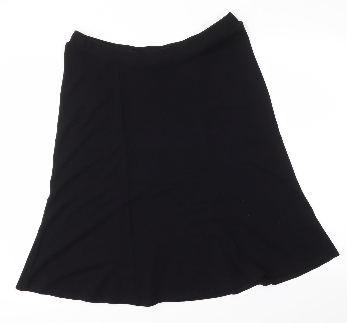 Bonmarché Womens Black   A-Line Skirt Size 18